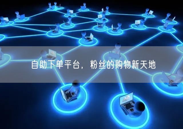 自助下单平台，粉丝的购物新天地