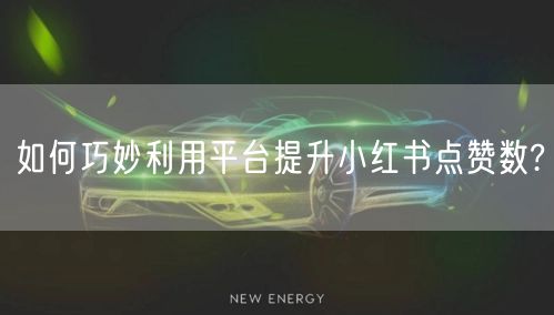 如何巧妙利用平台提升小红书点赞数?