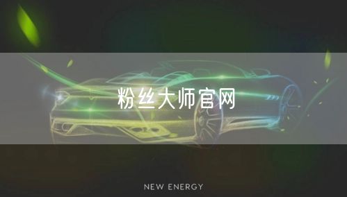 粉丝大师官网