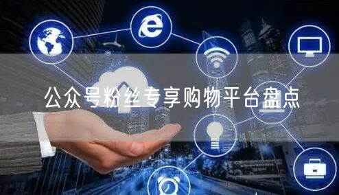 公众号粉丝专享购物平台盘点