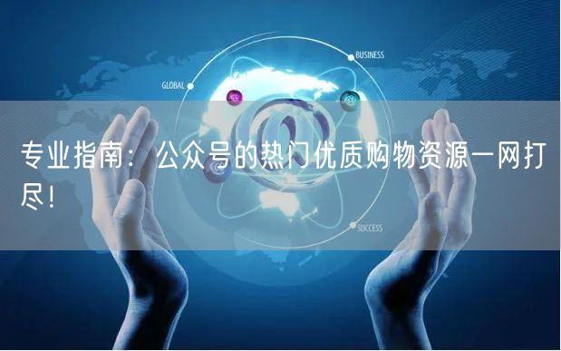 专业指南：公众号的热门优质购物资源一网打