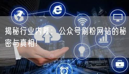 揭秘行业内幕：公众号刷粉网站的秘密与真相！